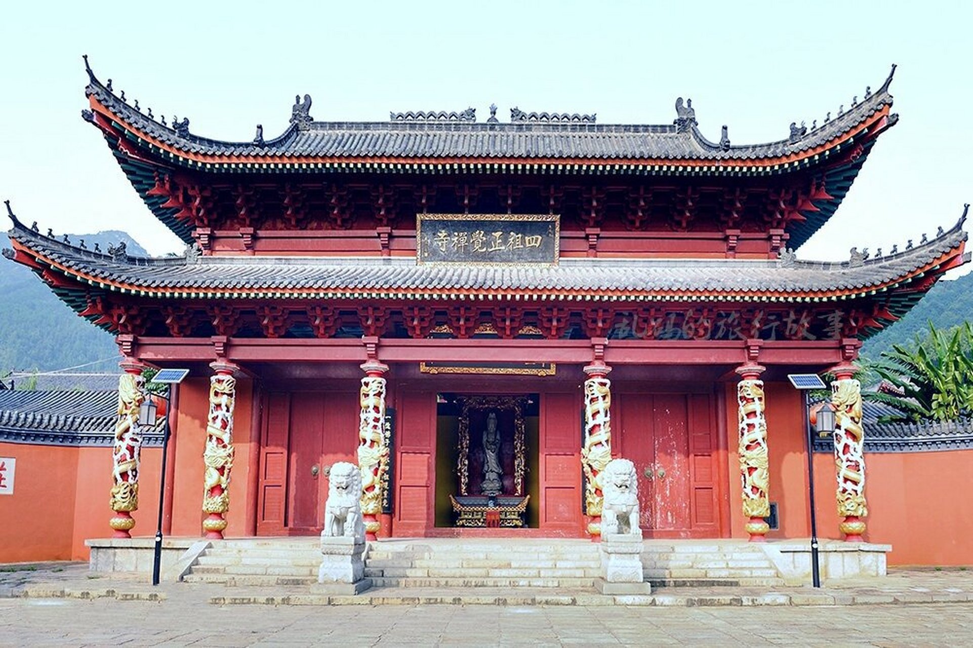 湖北黄梅四祖寺,中国佛教禅宗的第一所寺院 湖北黄梅四祖寺,原名正觉