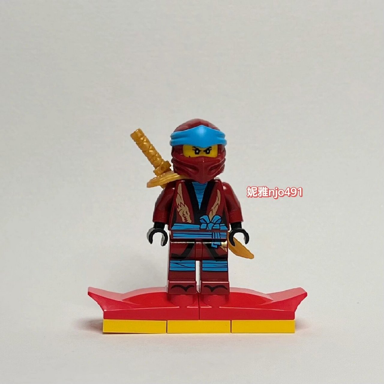 乐高幻影忍者系列|第十季新龙服忍者主角团 妮雅njo491 杰njo489 凯n