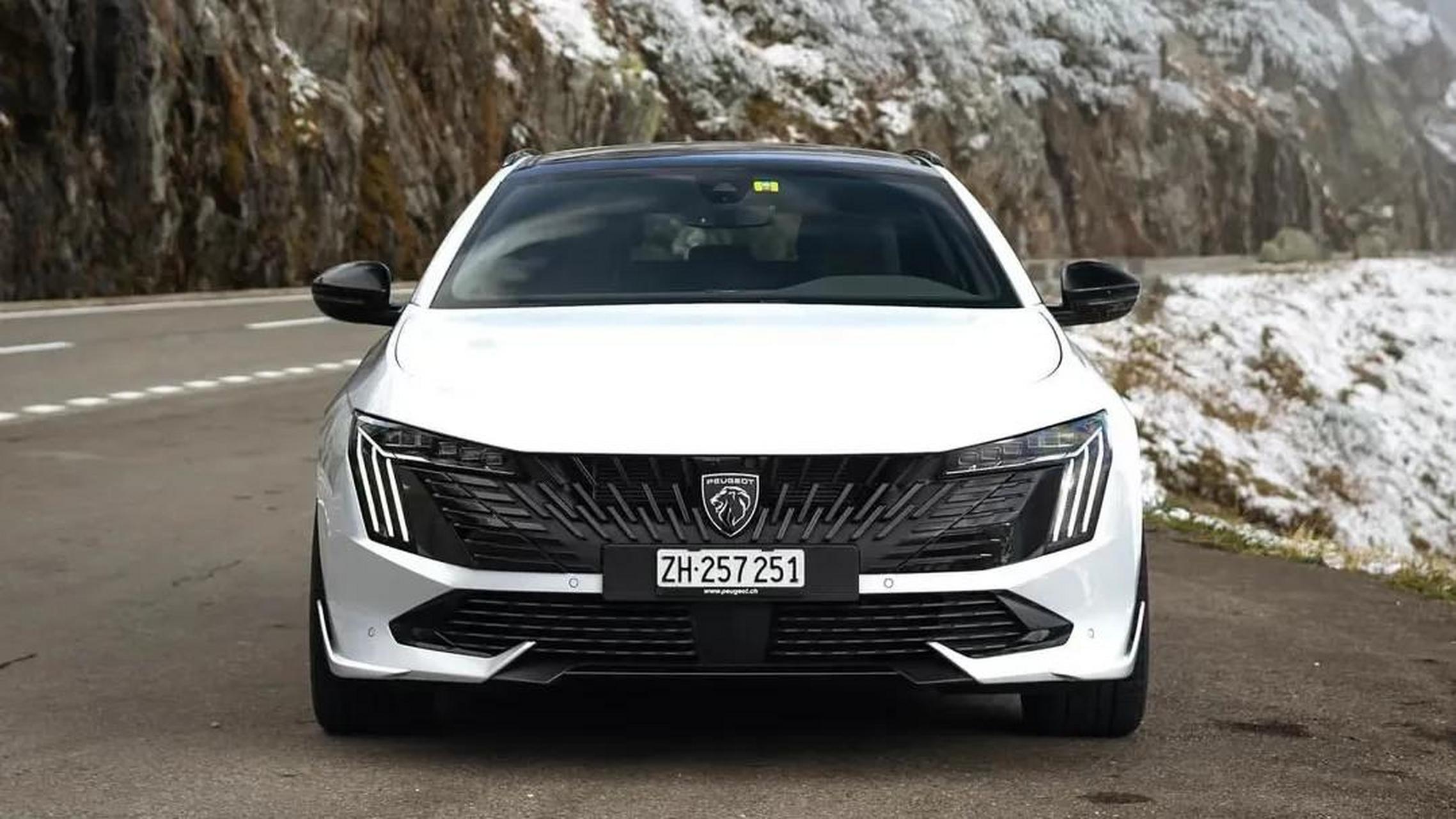 全新标致508psesw惊艳亮相,这颜值爆表了,性能也顶了,可惜了千年不变