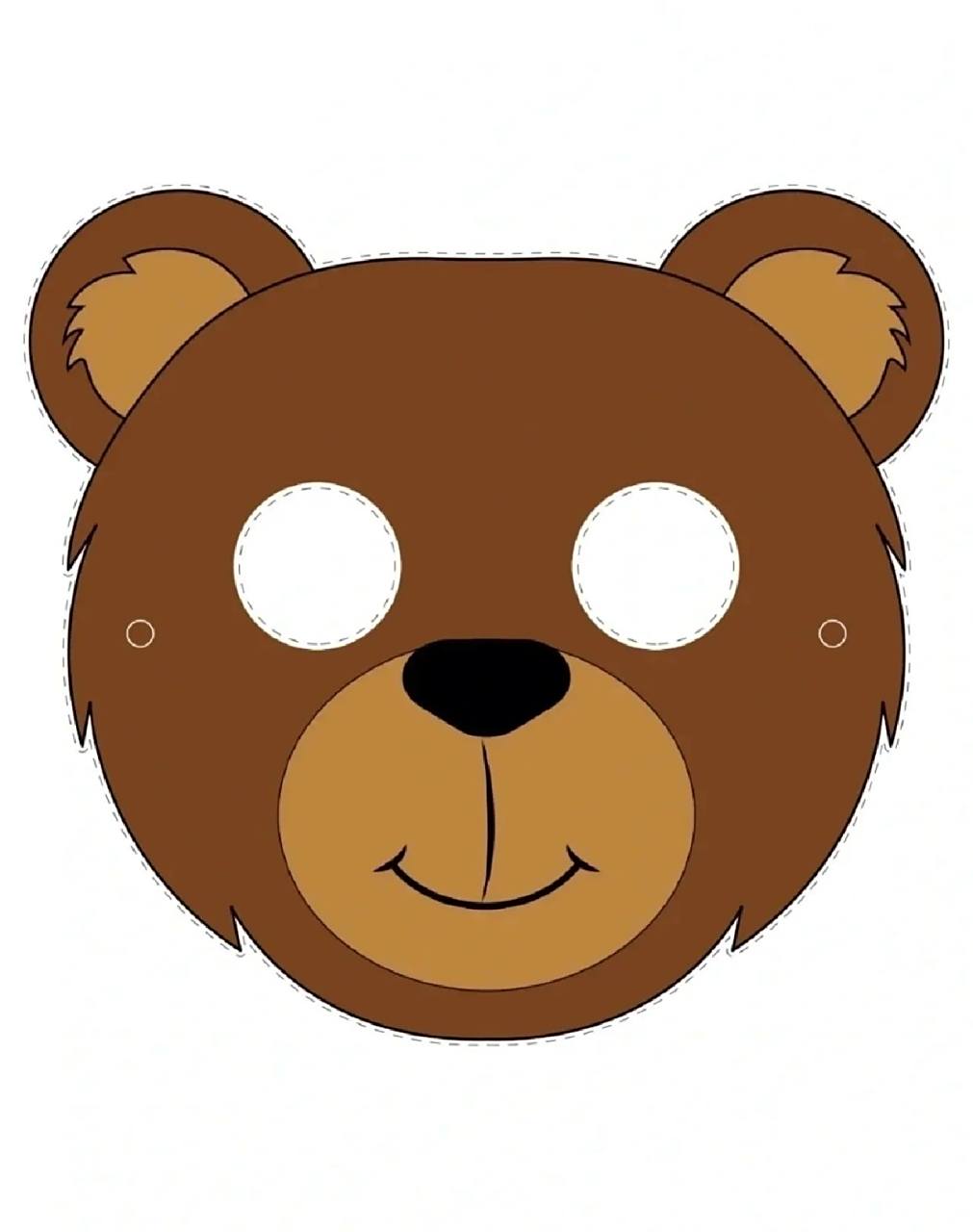 动物面具 可直接打印 表演区,角色区故事情景表演需要的动物面具 帮