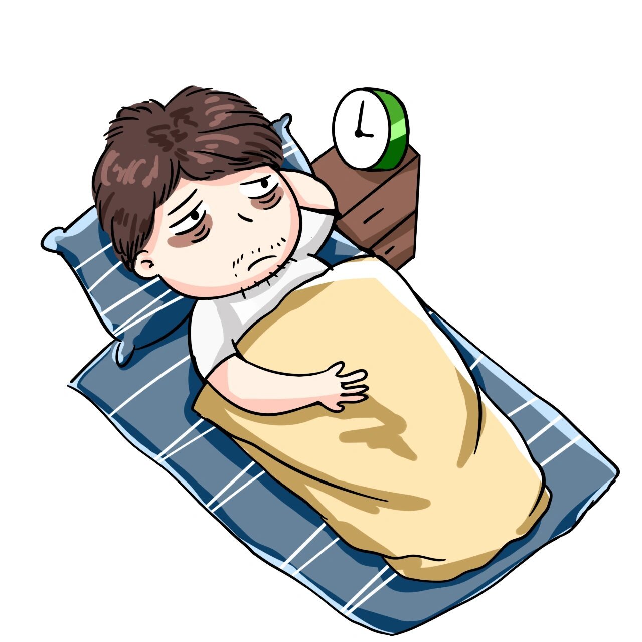 失眠图片02配图 我是个被薅了毛的绵羊,我失棉了08 希望每一位都