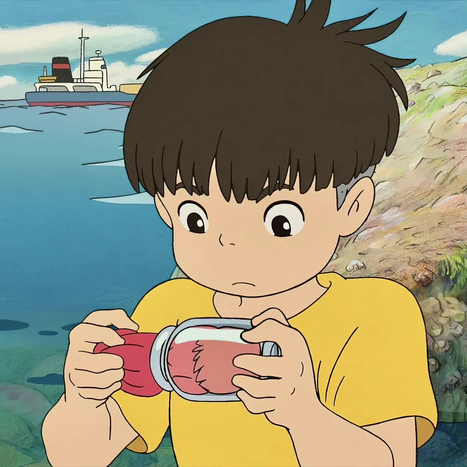 头像分享|波妞～不可以放开我的手哦