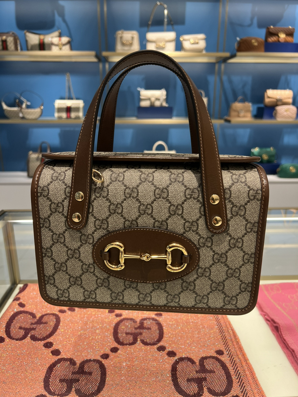 gucci古驰 1955 horsebit 马街扣盒子包 gucci古驰 1955 horsebit 马