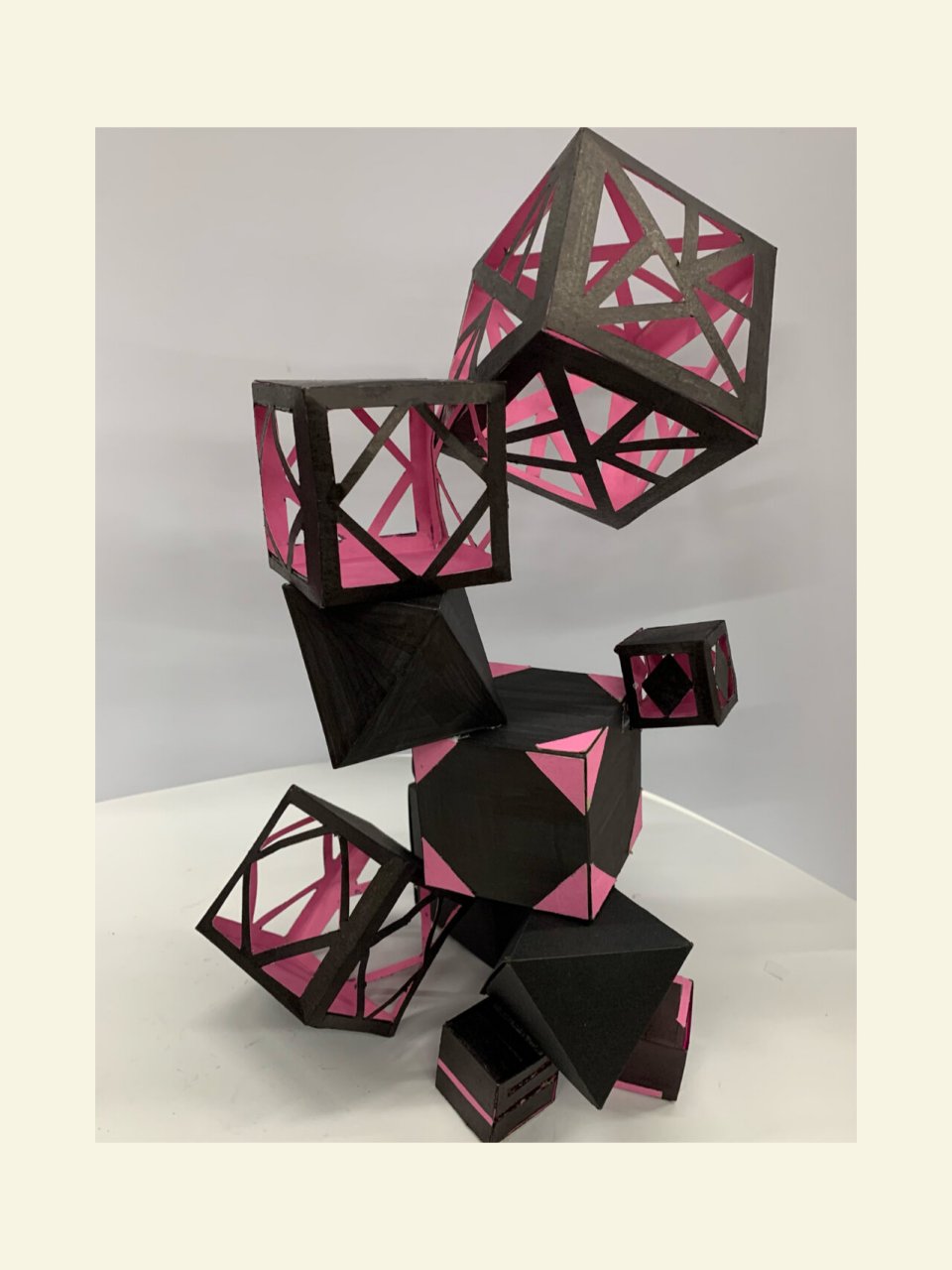 三维立体构成折纸图片