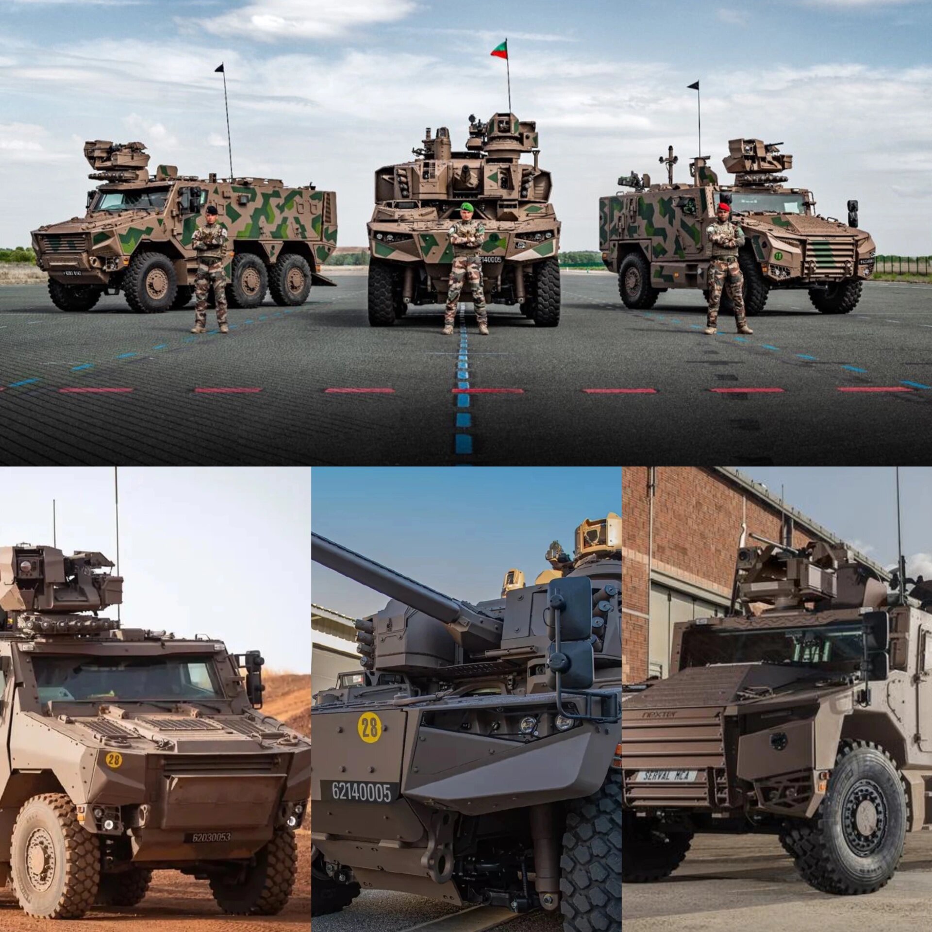 法国新的三款主力轮式装甲车