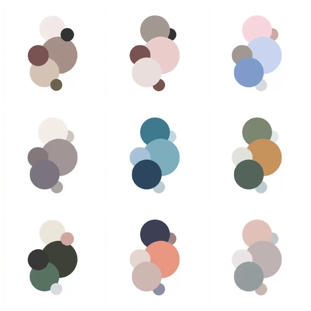 建筑设计城市景观规划设计色卡