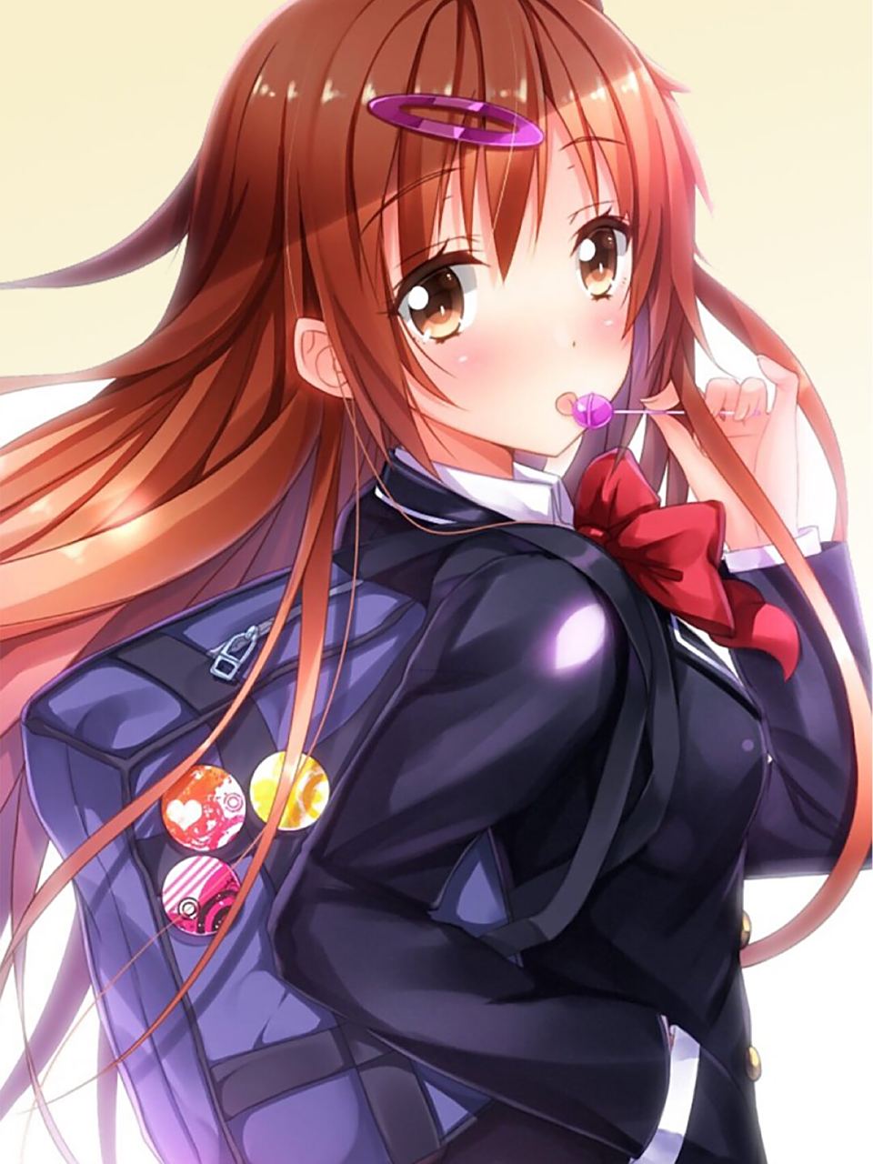 二次元壁纸 动漫少女 棒棒糖97系列 吃了我的糖96就是我的人