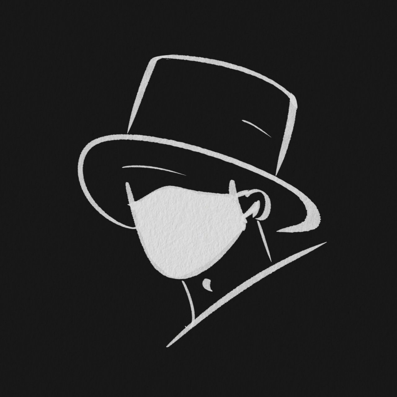 16 依旧很酷的线条感头像 提供黑白两个版本 	 喜欢可私信取原图