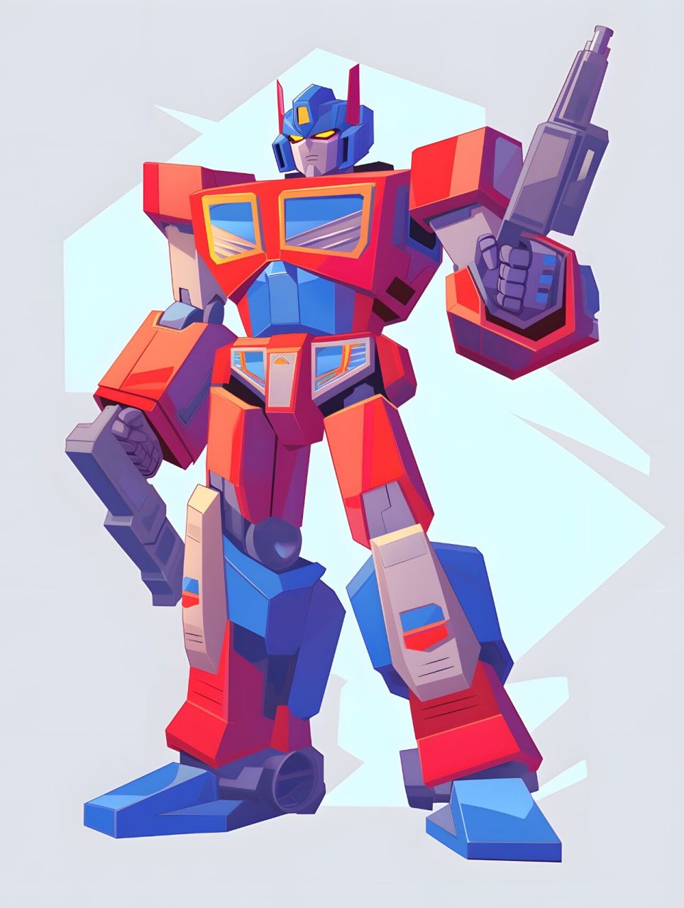 擎天柱:卡通迷你柱