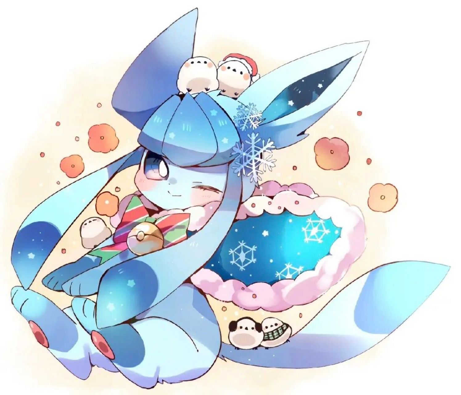 宝可梦头像分享(3)伊布 更多宝可梦可爱头像,可以翻看主页分享