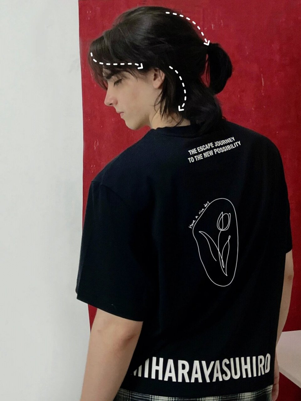 可以扎起来的男生日系狼尾头!简直太好看了!