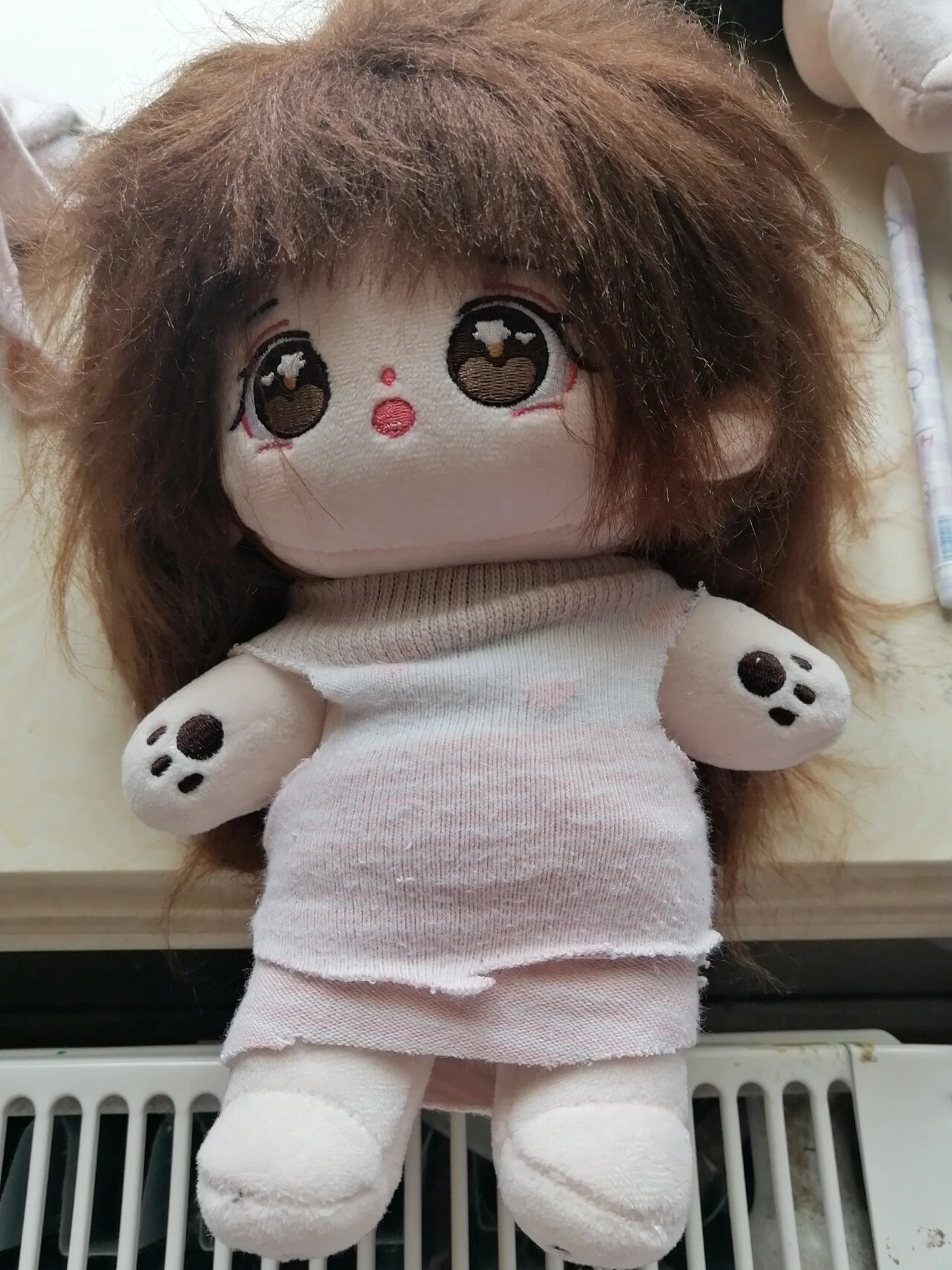 给棉花娃娃自制衣服