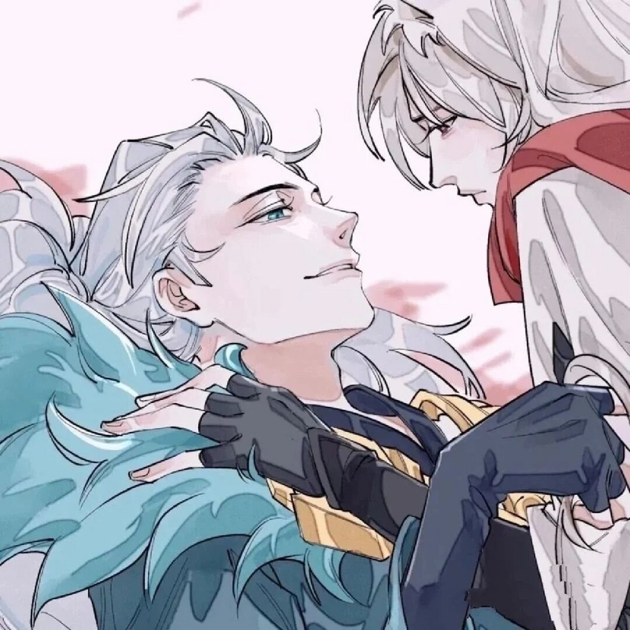 王者荣耀铠和百里守约,情侣头像