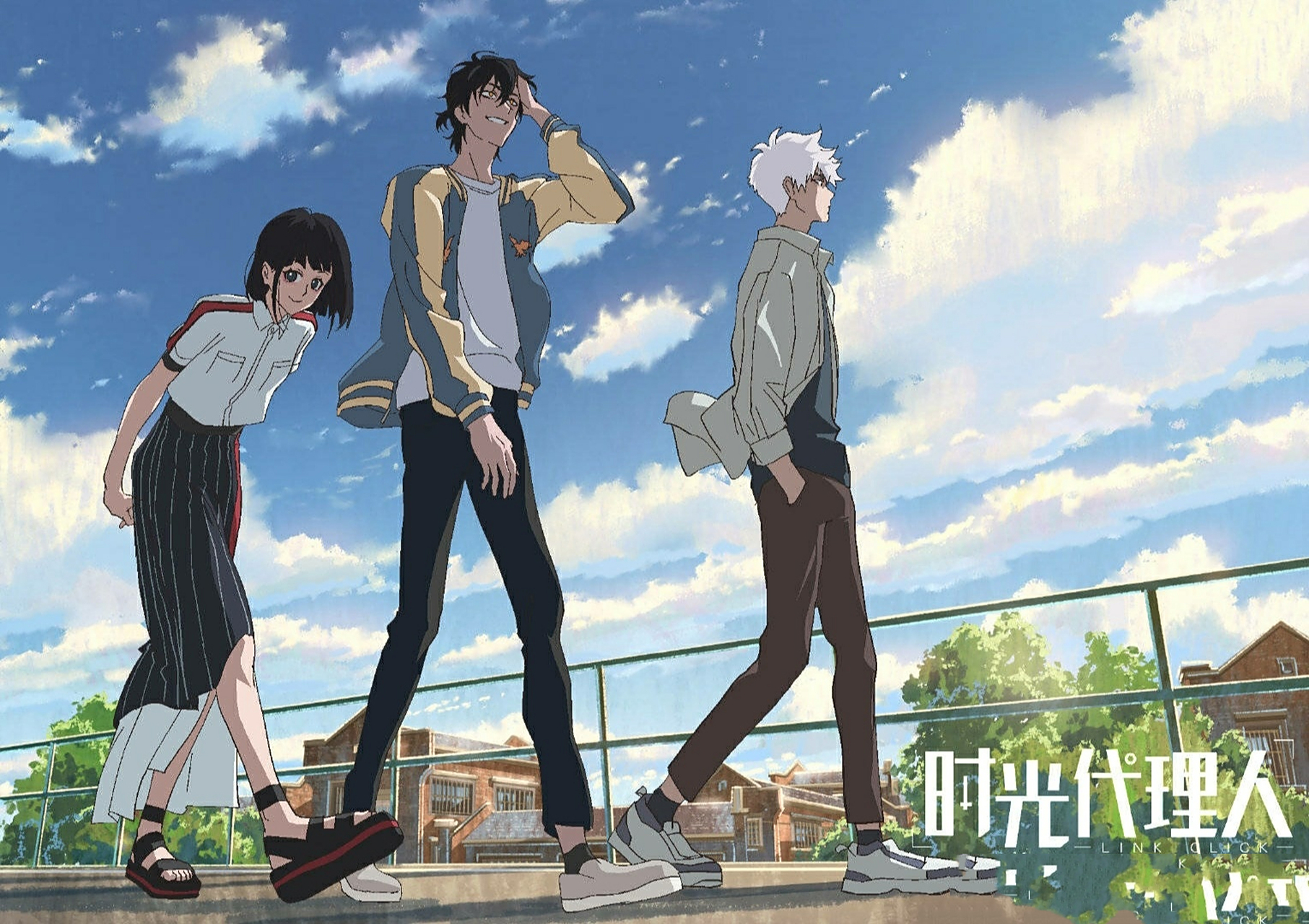 时光代理人海报壁纸 我爱黑白配