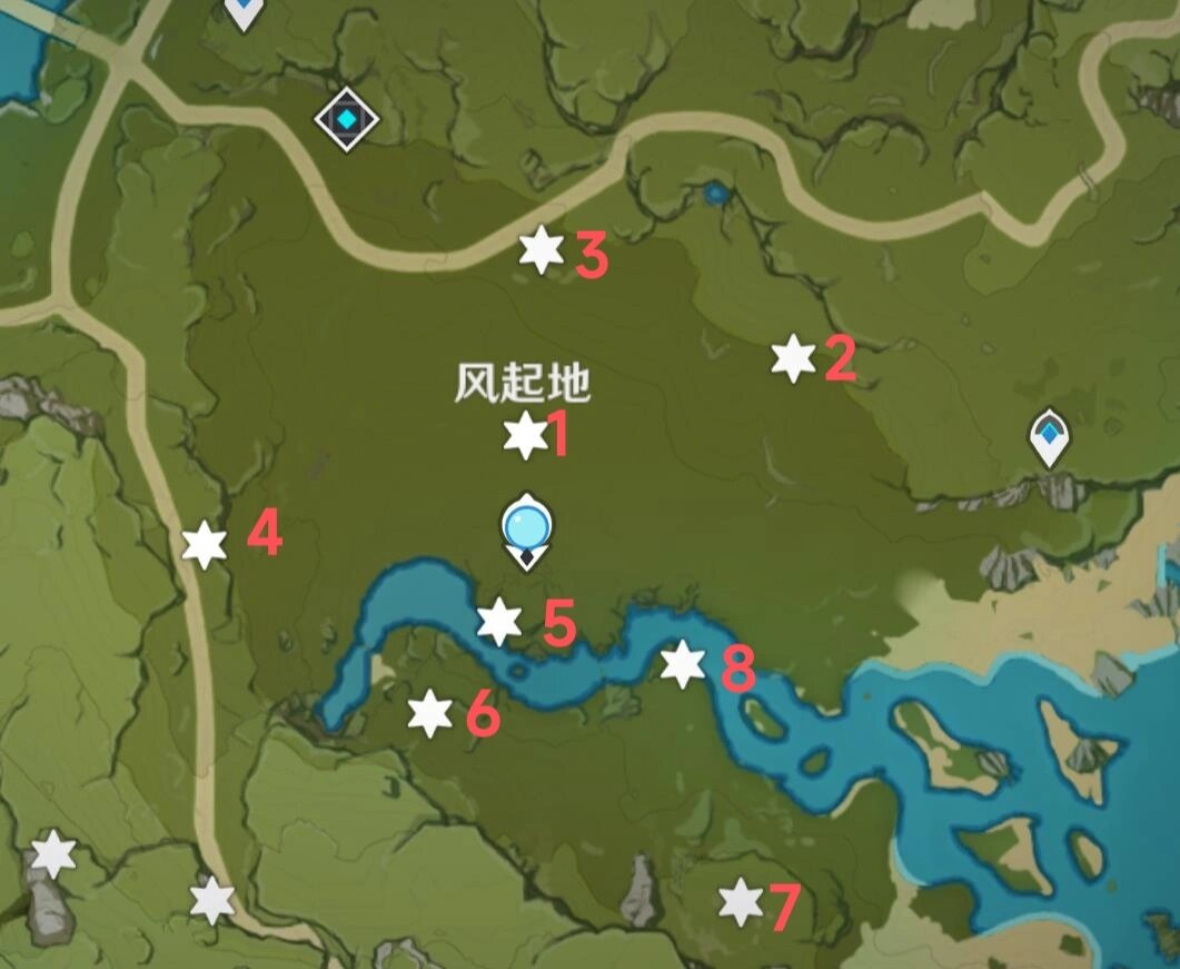 原神65个风神瞳全部位置及获得方式