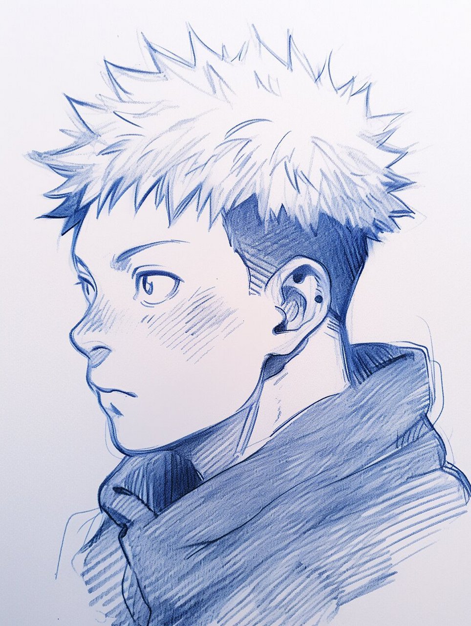 咒术回战·虎杖悠仁·素描风