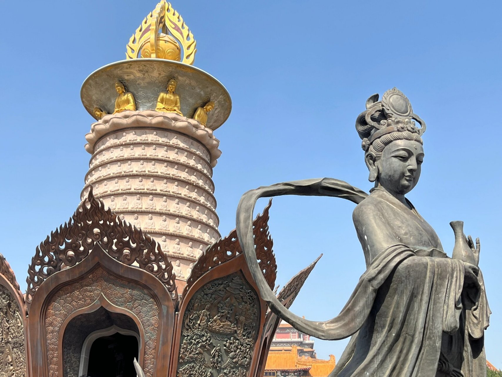 徐州一日游 超级推荐去宝莲寺