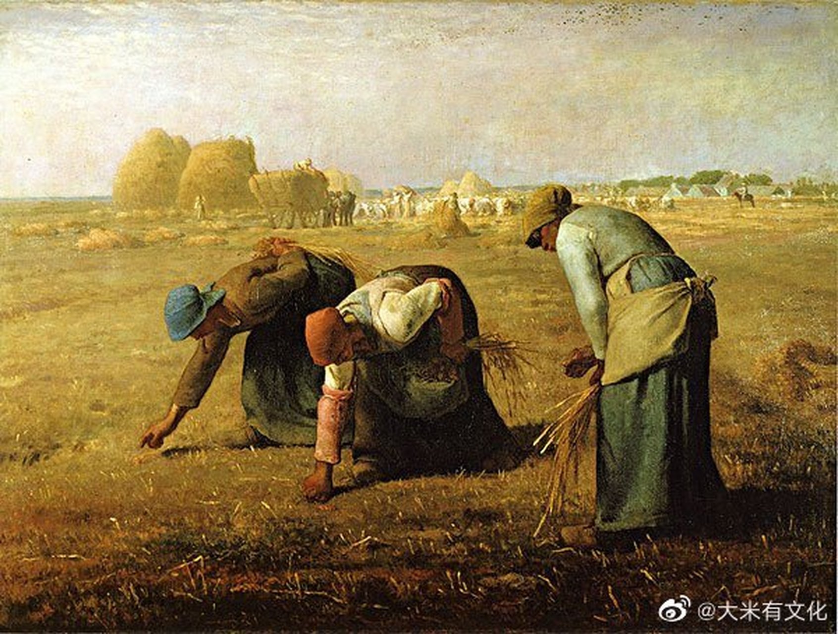 是法国巴比松派画家让·弗朗索瓦·米勒于1857年创作的一幅布面油画