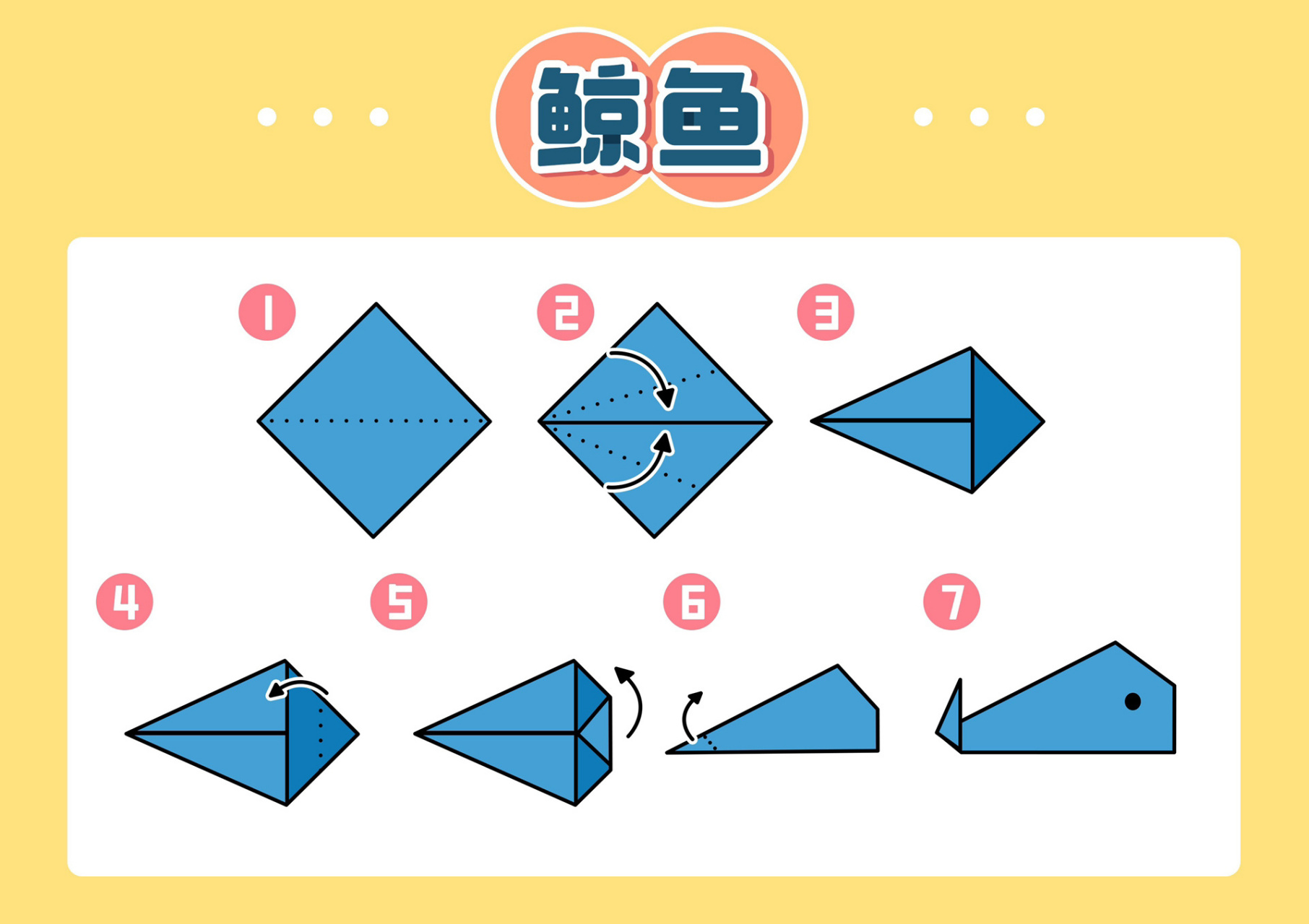 折纸示意图(可打印) 一张纸,一个游戏 一张纸,一幅作品 一张纸,一首