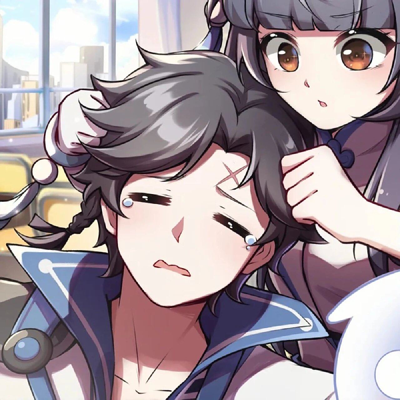 耀西施情头 王者荣耀,耀西施情侣头像,图片源于网络,侵删