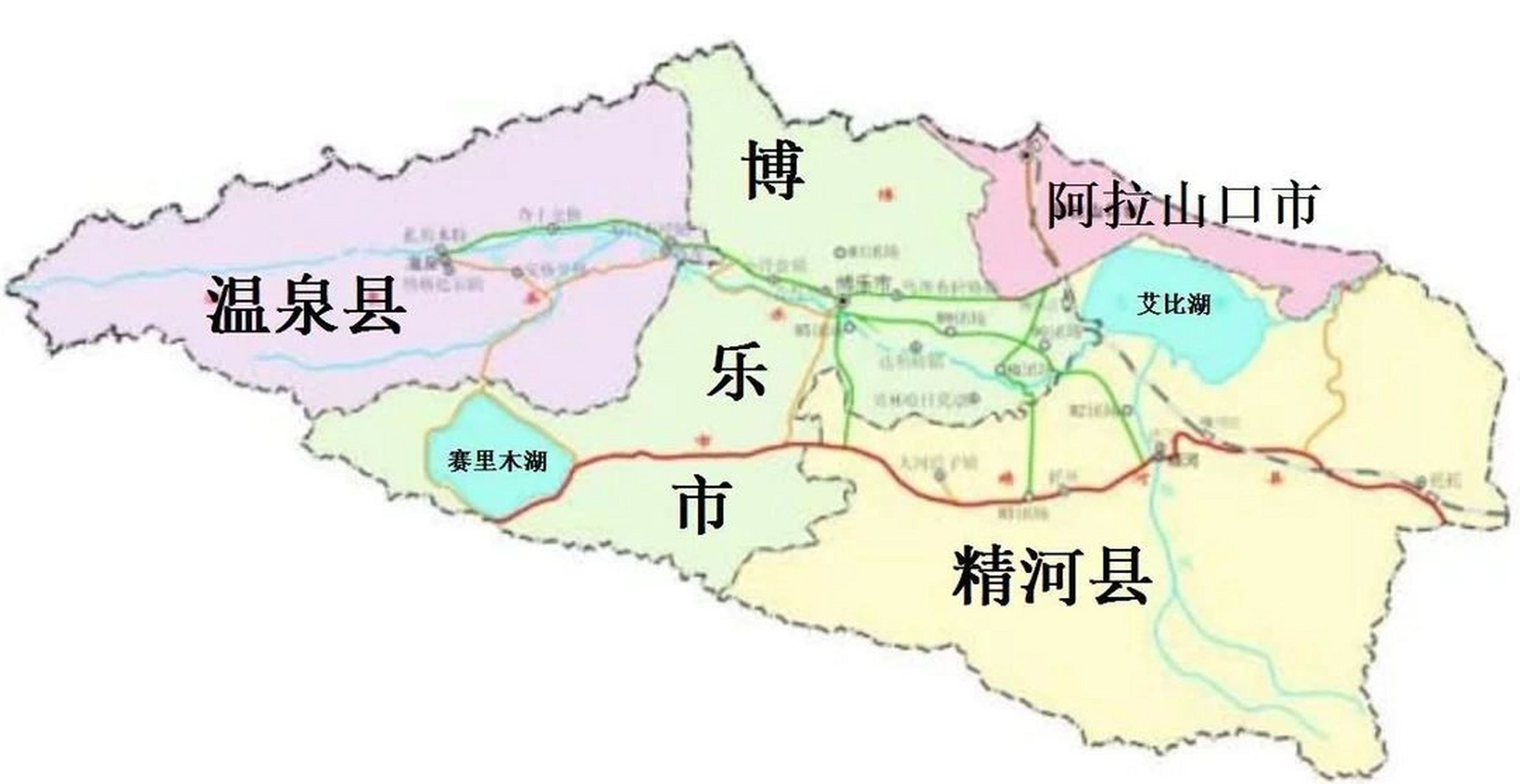 新疆 | 博州首府——博乐市 1⃣博尔塔拉蒙古自治州简称"博州",意为