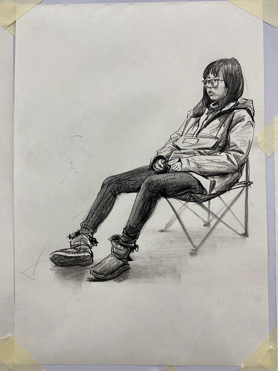 美院教授小速写