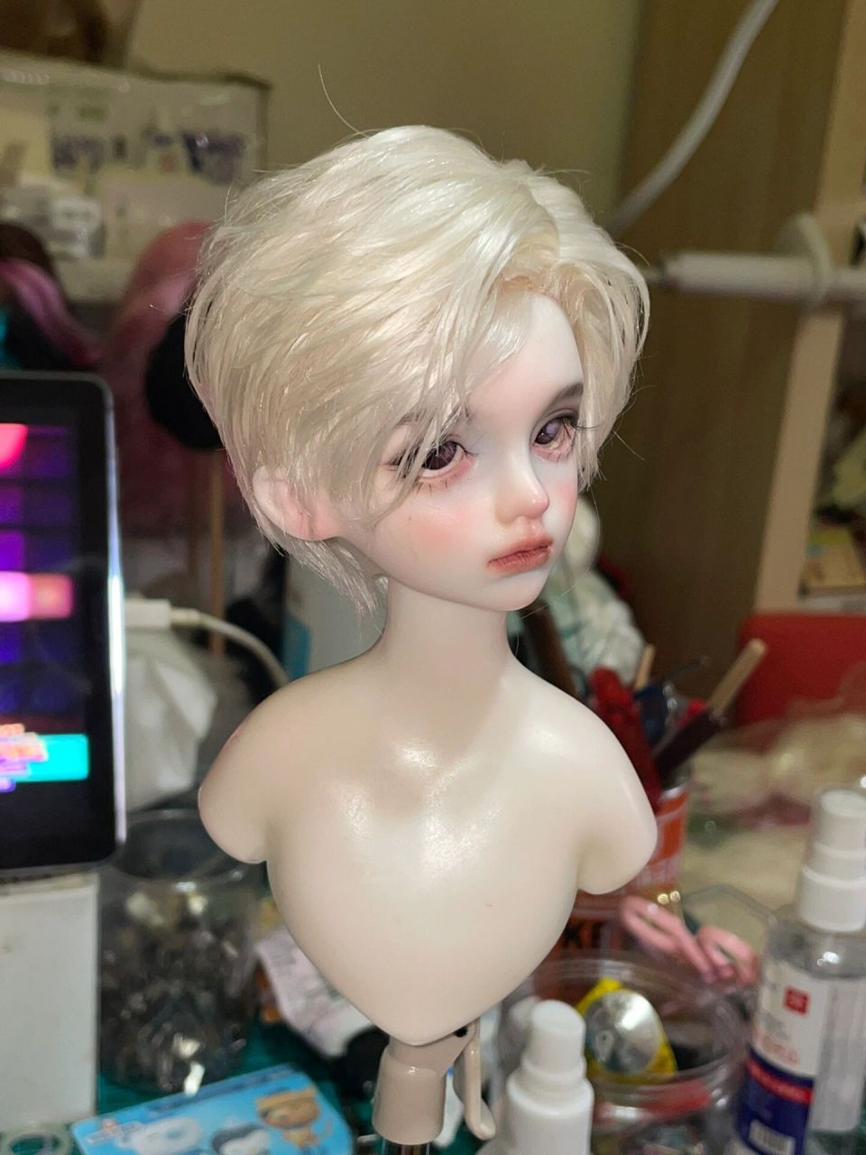 四分马海毛小王子发型