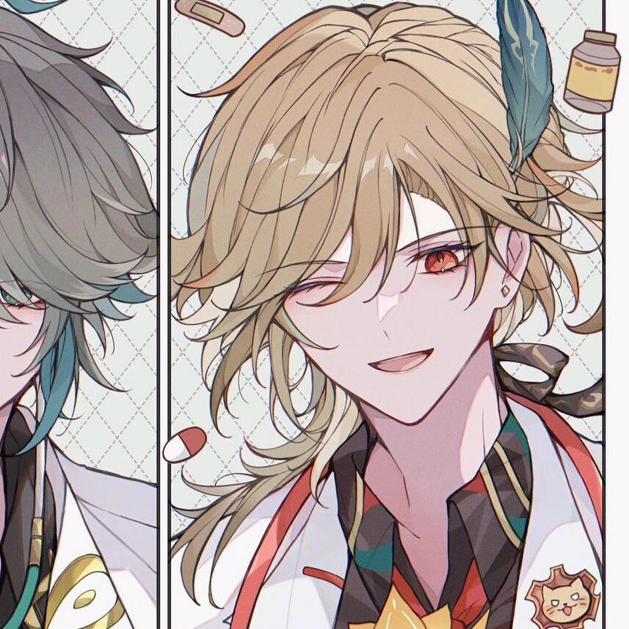 原神 艾尔海森卡维 情头 #原神# #原来你也玩原神# #原神创作者激励