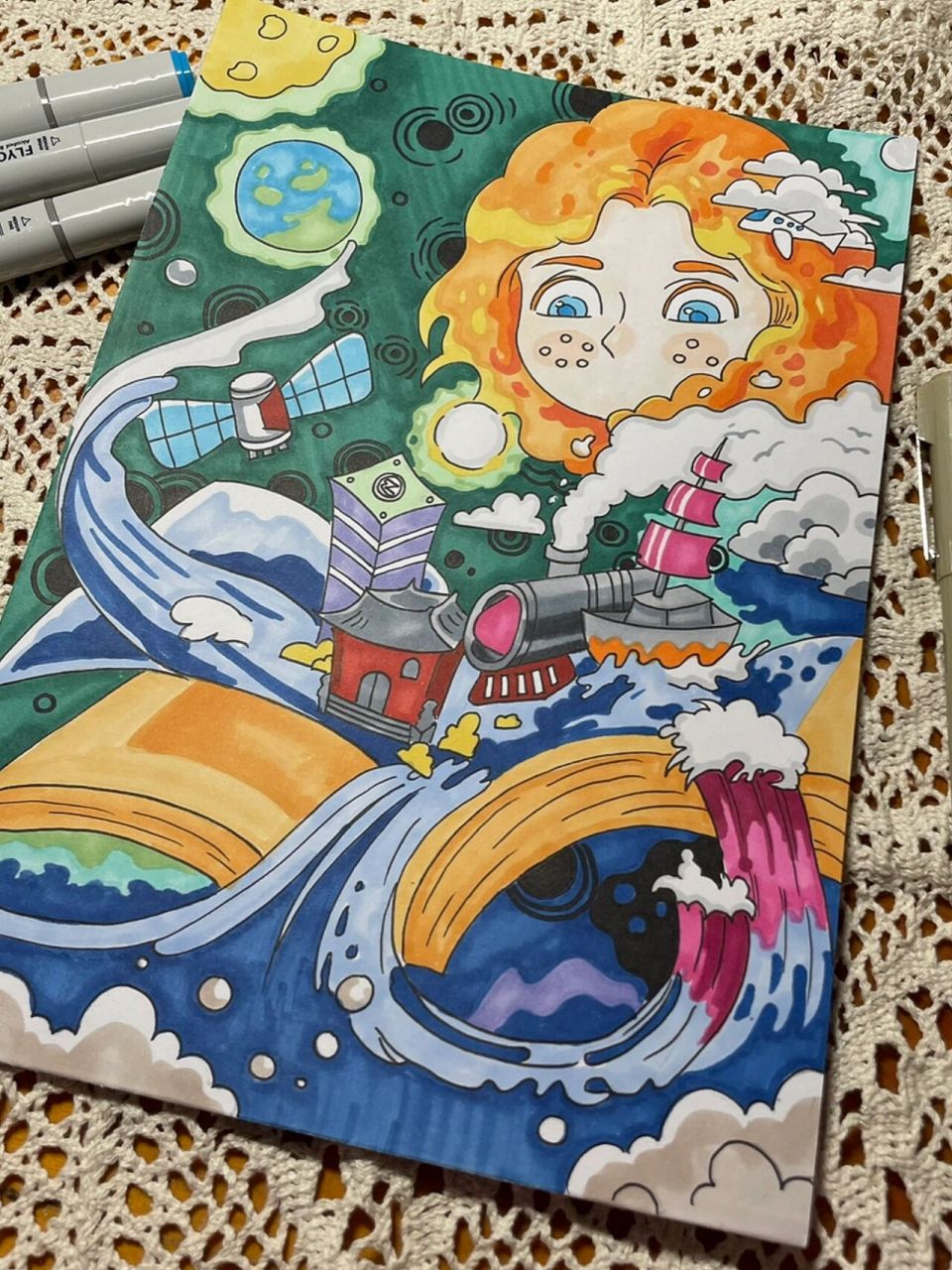 未来生活科技主题画