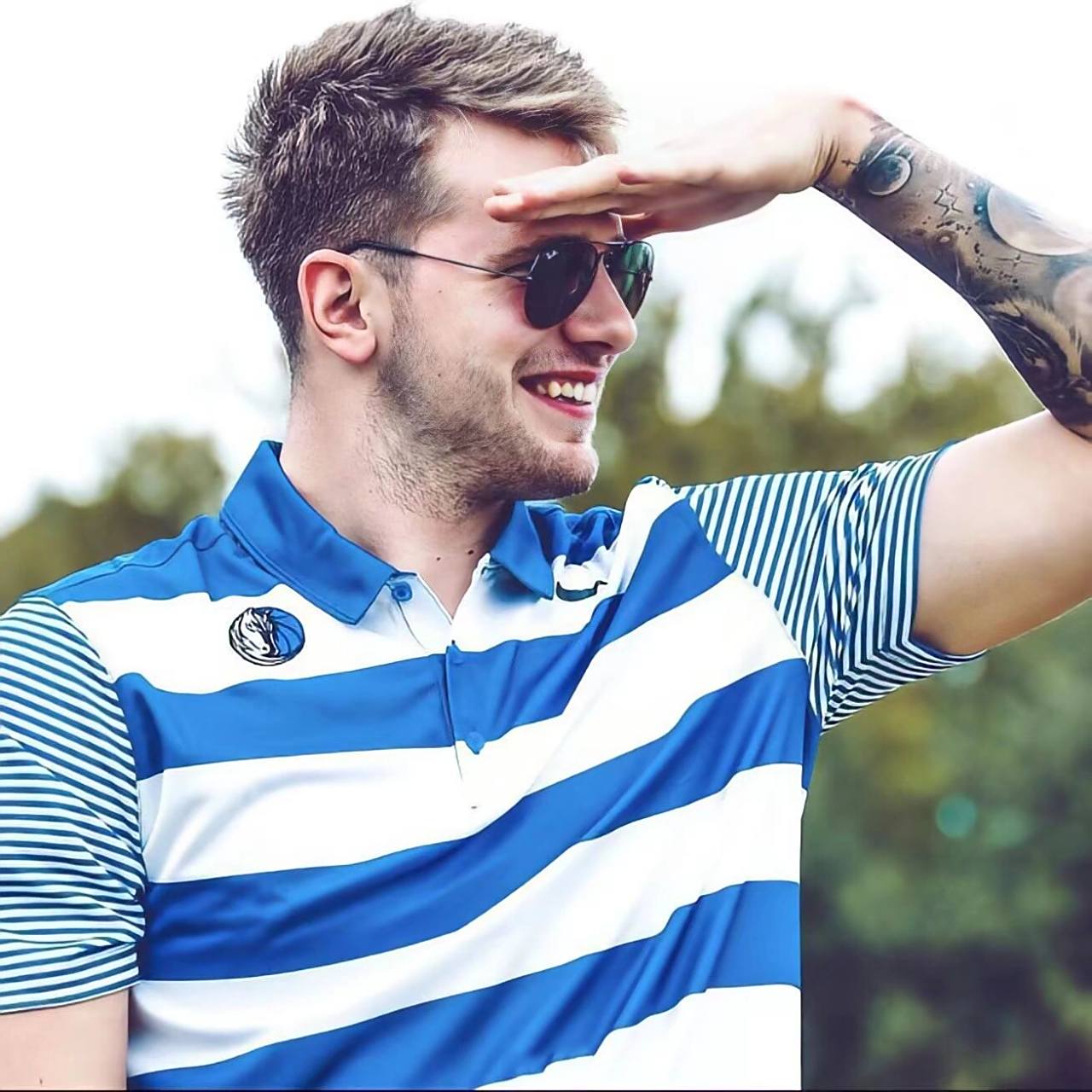 分享一组独行侠东契奇头像