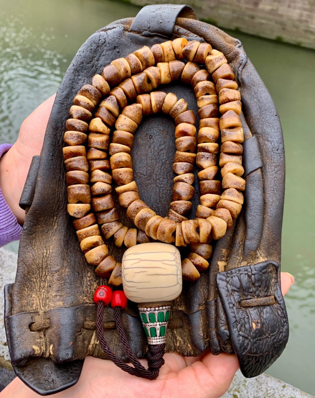 老眉心骨嘎嘎念珠9915