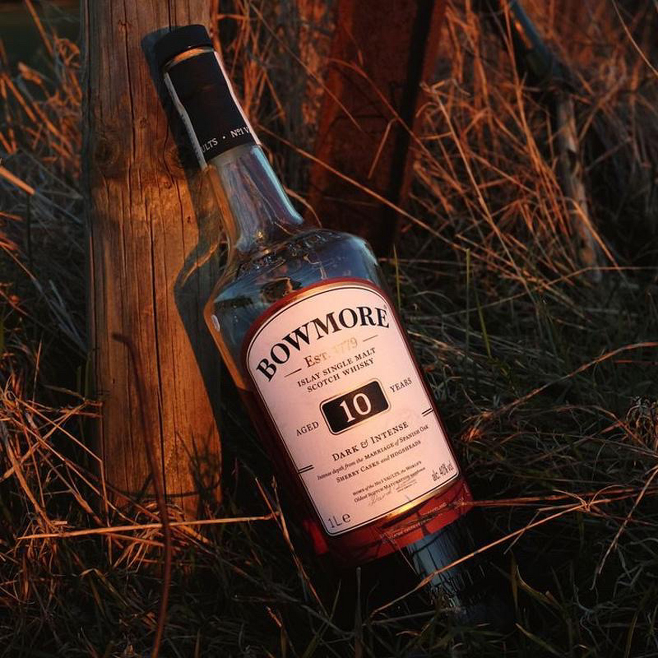 波摩10年单一麦芽苏格兰威士忌 bowmore 10 year old single malt