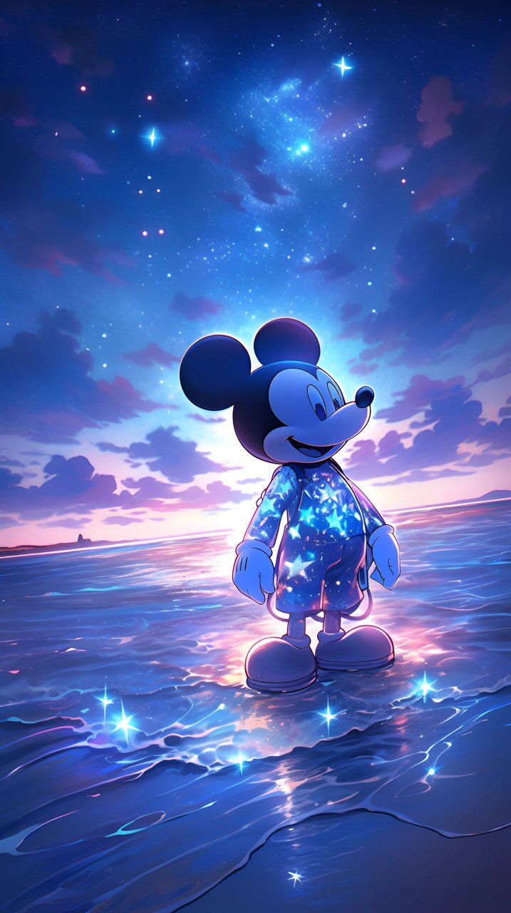 独一无二迪士尼之:星空下的米奇 米奇 米奇控 米奇米妮 米老鼠 迪士尼