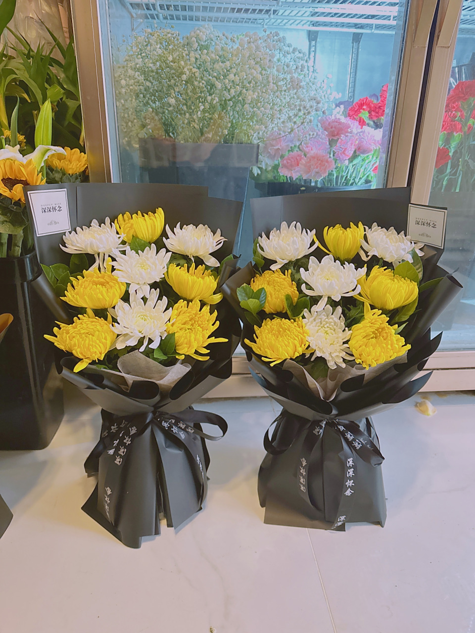 祭祀 吊唁 花束