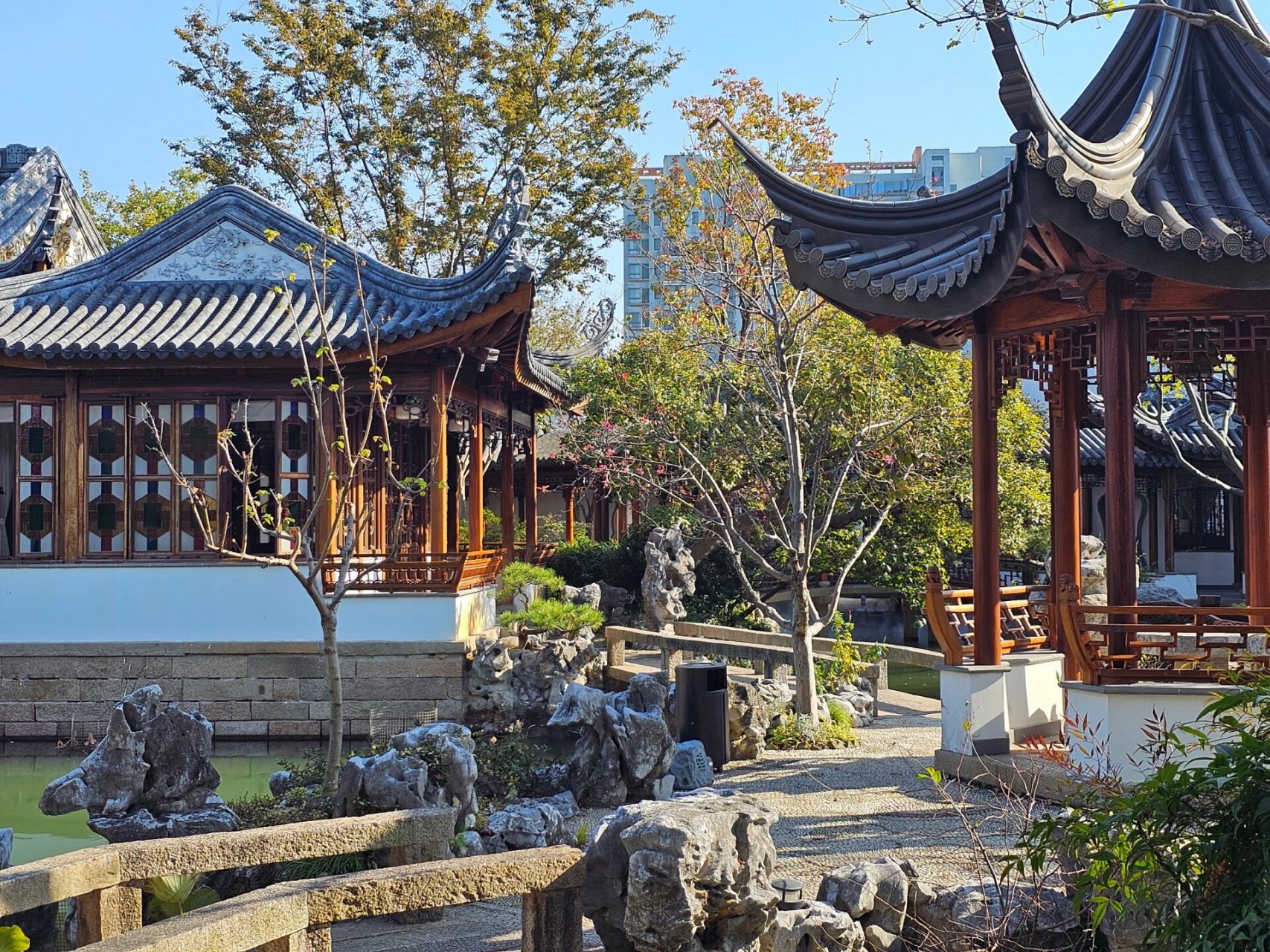 逛私家园林去唠～嘉定丰德园96 真嘟,去逛了私人园林,和秋日的上海