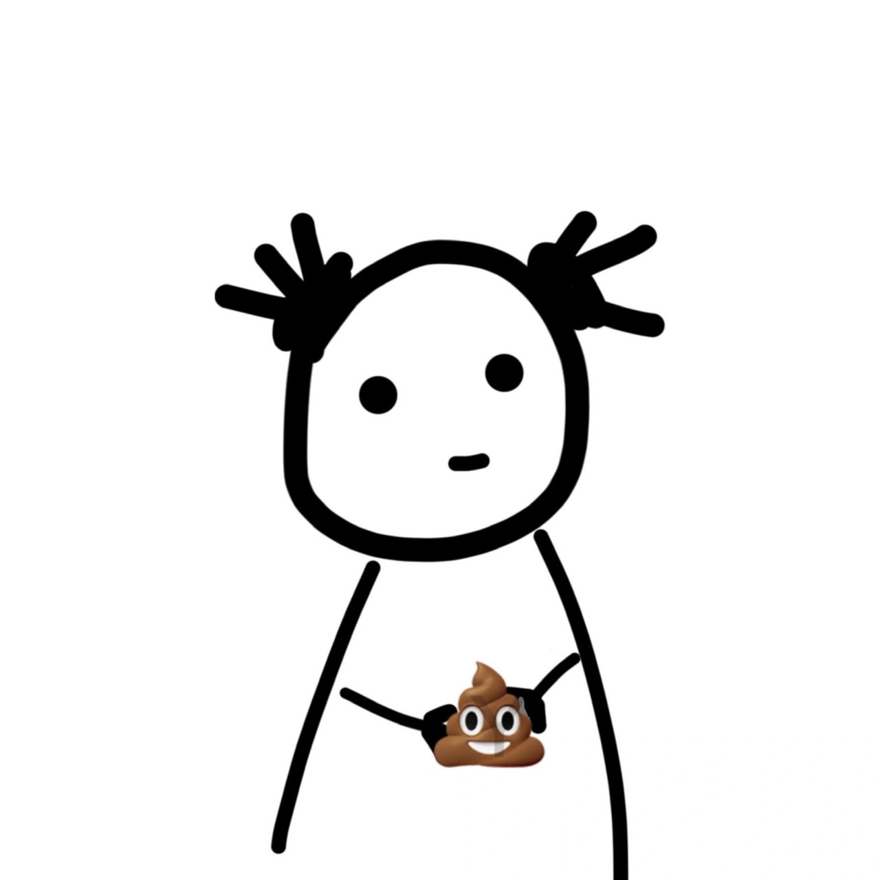 原创小人头像 自创 禁商用 转载注明出处 封面可二改自用 #自创