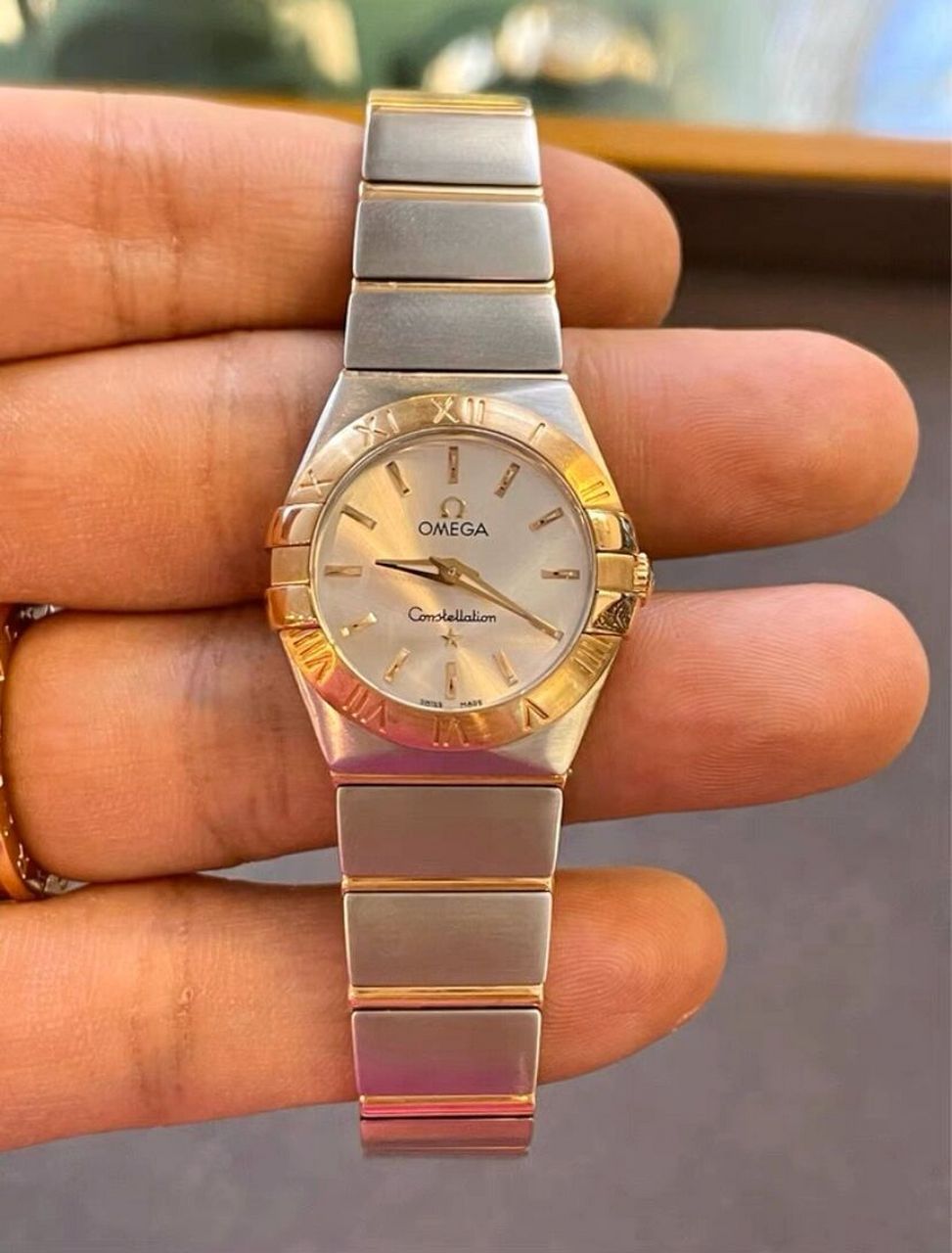 omega欧米茄女表热门款97通勤女士表 颜值超高的欧米茄女表 自带