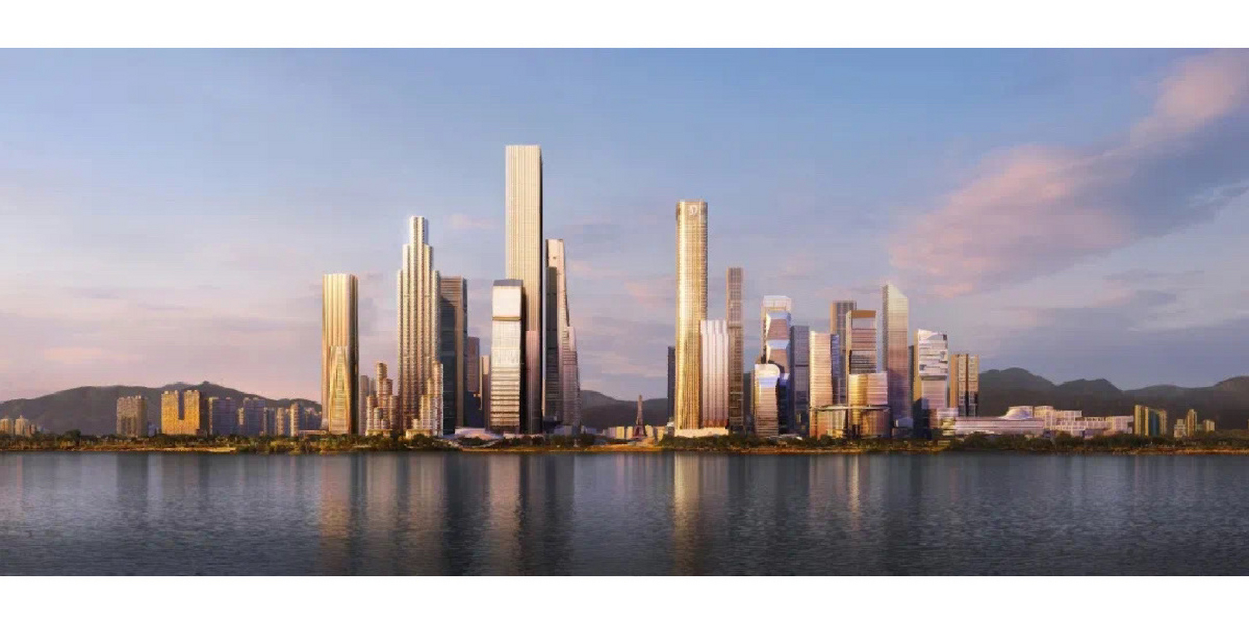 招商银行总部大厦(落地方案) 招商银行全球总部大厦位于深圳湾超级