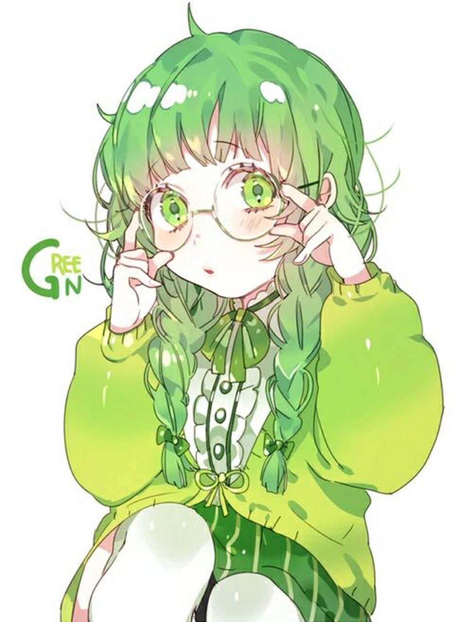 绿色系女生头像 以后争取每天一更