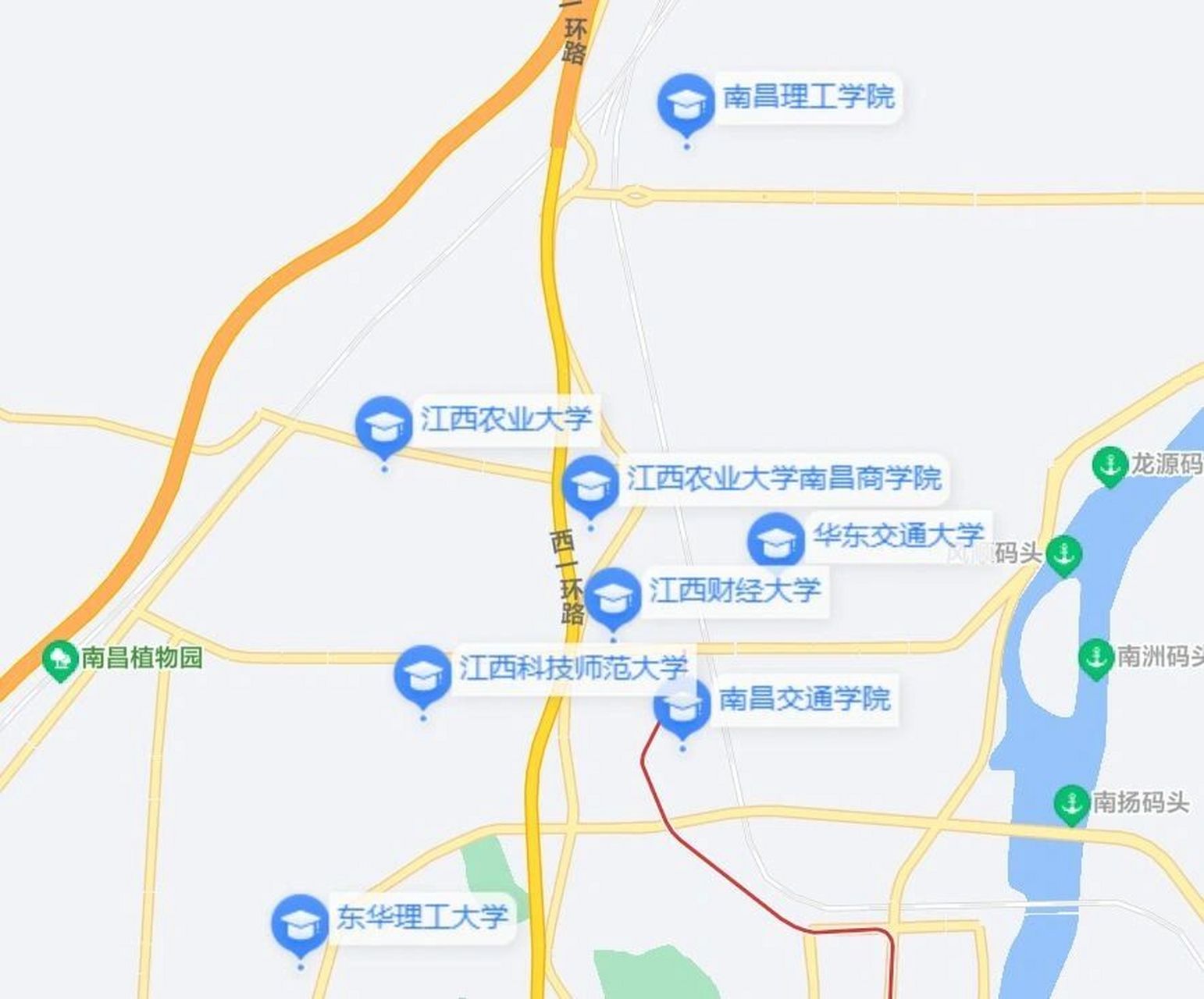 江西财经大学史上最全到校路线图来啦! 蛟桥校区: 一,南昌站: 1.