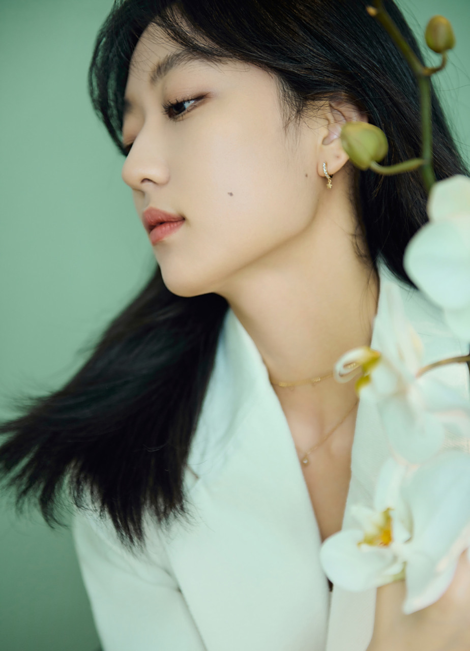 孙千纯美小清新穿搭写真组图