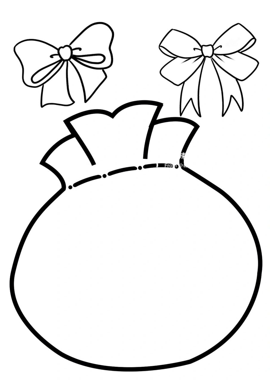 中秋节剪纸福袋 手工可打印素材 月饼 整理了一些中秋节小朋友可以做