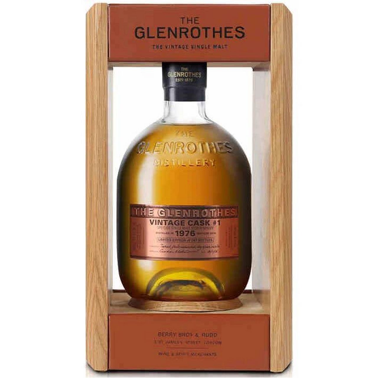 格兰路思1976年单一麦芽苏格兰威士忌 glenrothes vintage 1976