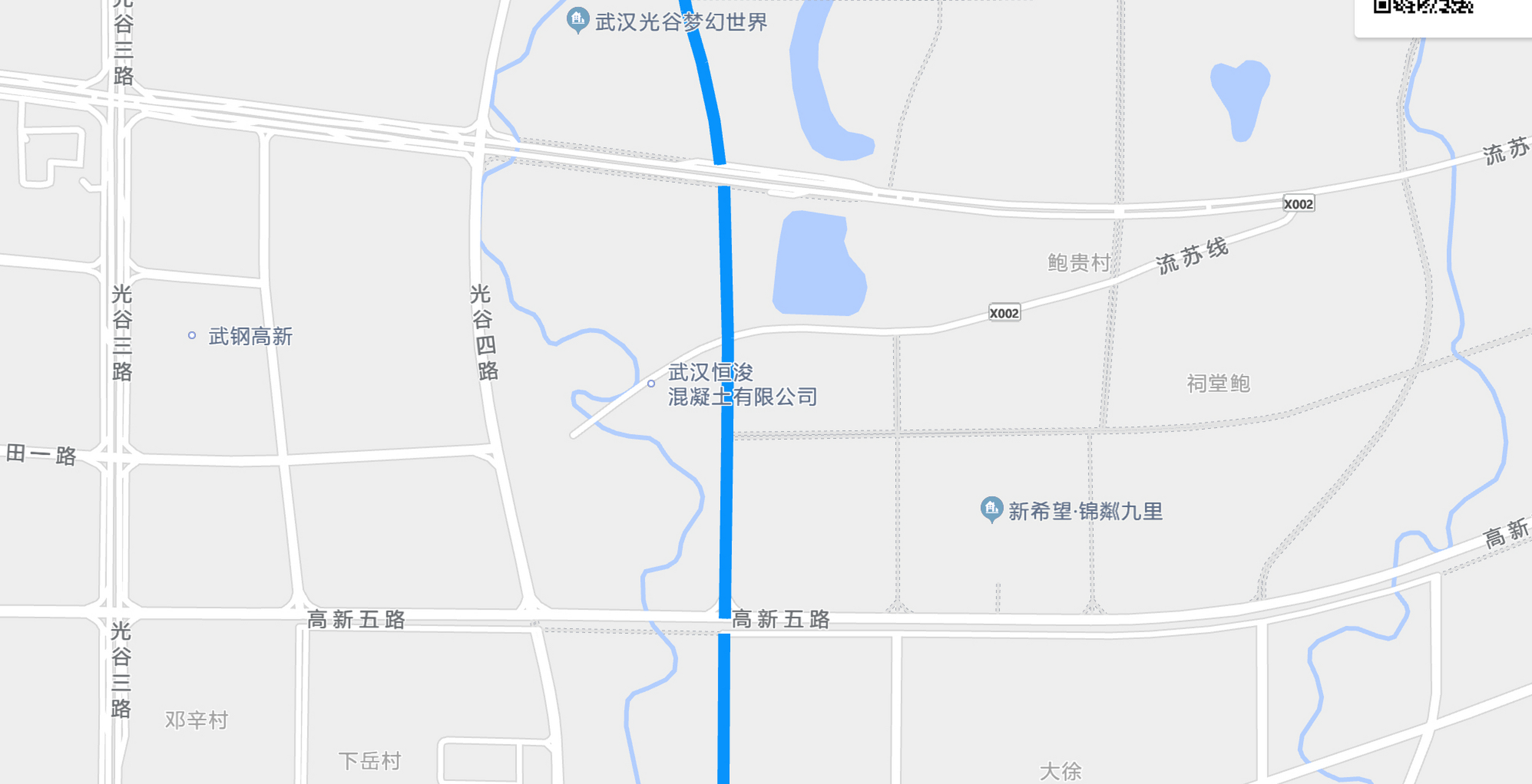 光谷 豹溪路(高新四路-高新五路)正式开放通行!