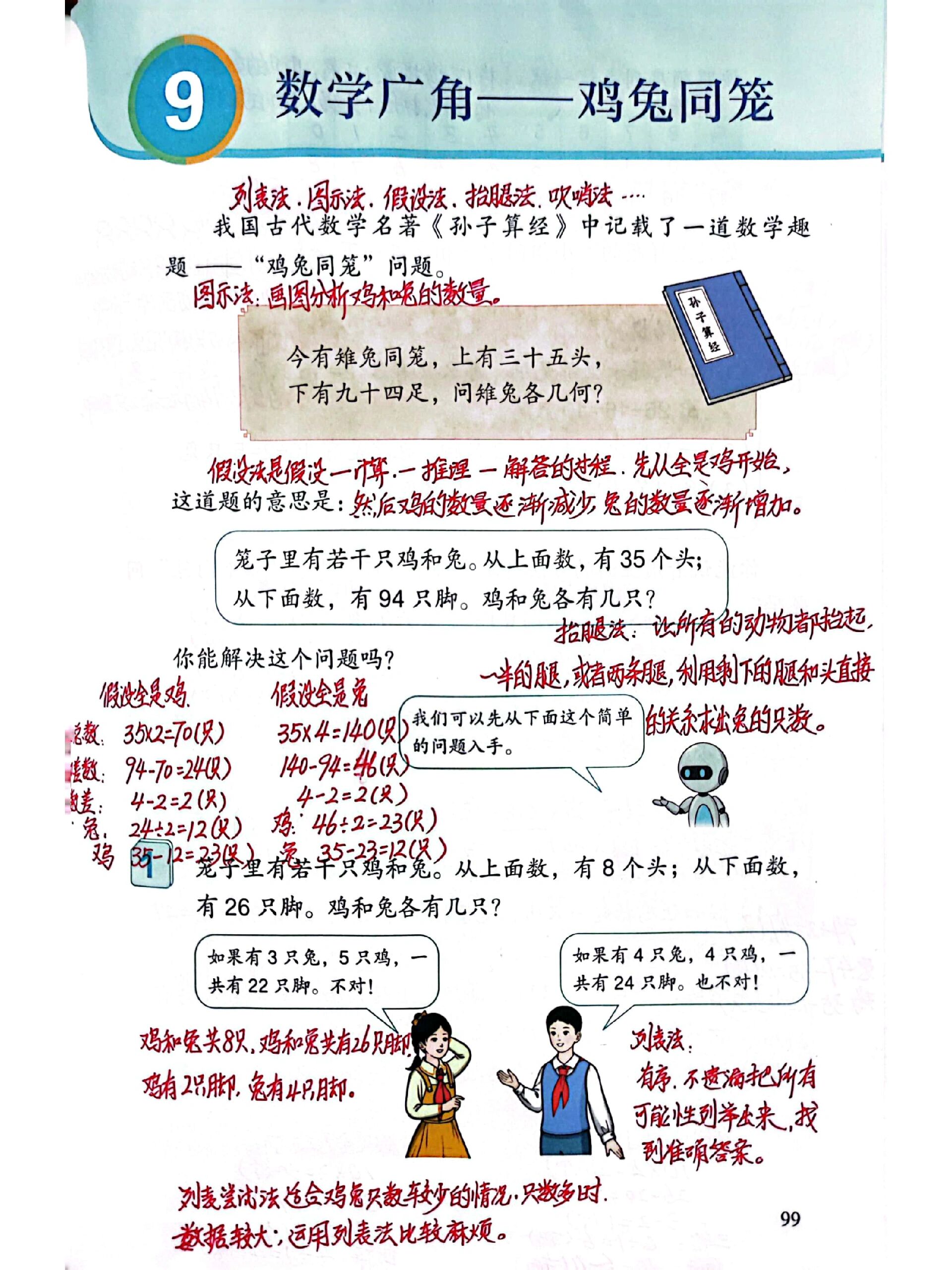 小升初数学典故故事（鸡兔同笼来源）的简单介绍