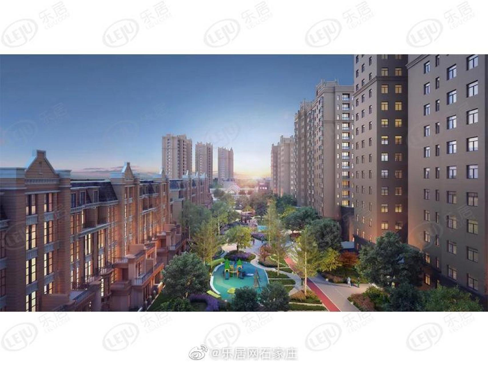 【鹿泉区宝晟蓝庭】 价格:约10000元/㎡ 全部户型:四居室 三居室 二