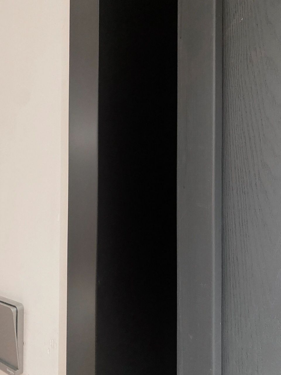 装修日记——哑光平面黑不锈钢门套(附图纸) 不锈钢门套我在某宝下单
