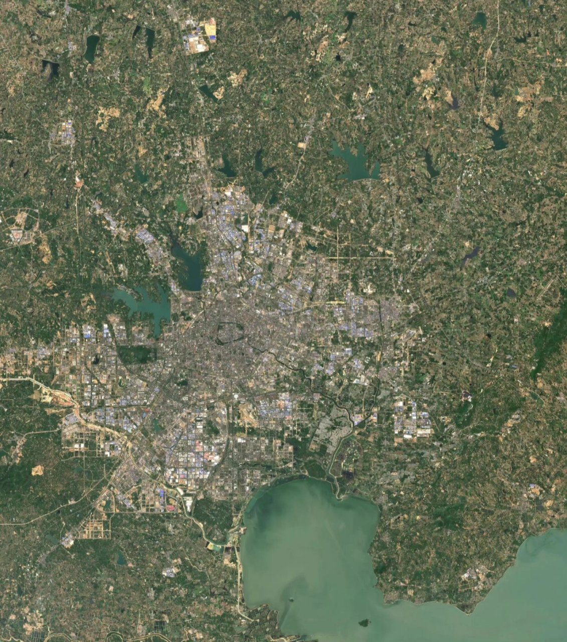 安徽省高清卫星地图图片