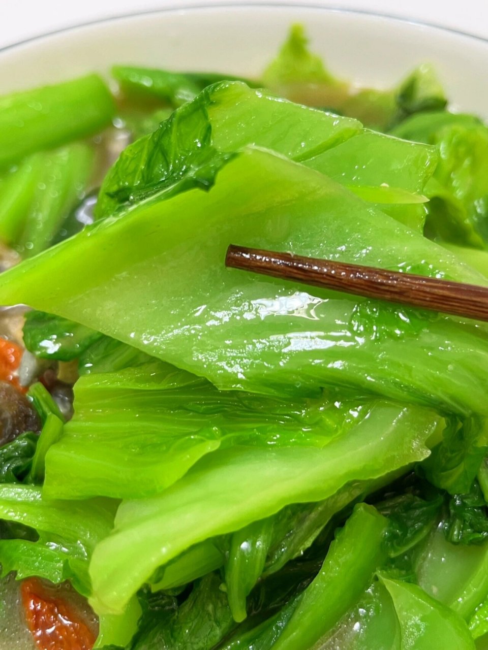 广东人夏天爱做的上汤芥菜,原来这么简单 超爱这道上汤芥菜,清脆爽口