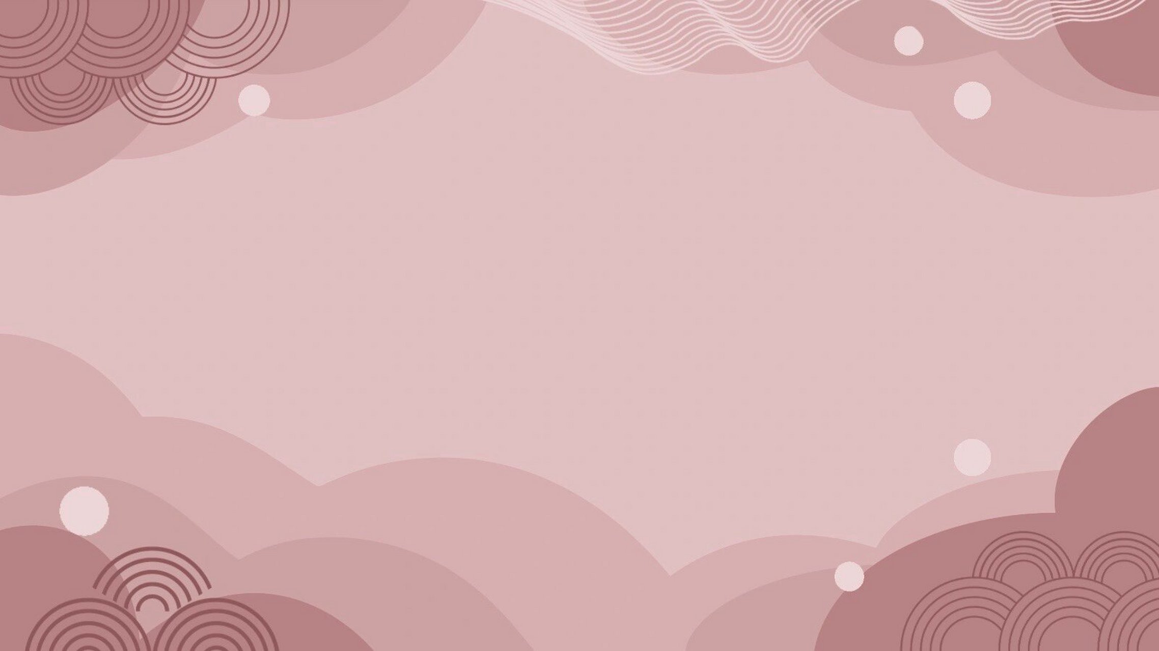 ppt背景图片|蔷薇粉 就是说,wps的ppt模版都要会员… 咱决定自己画一